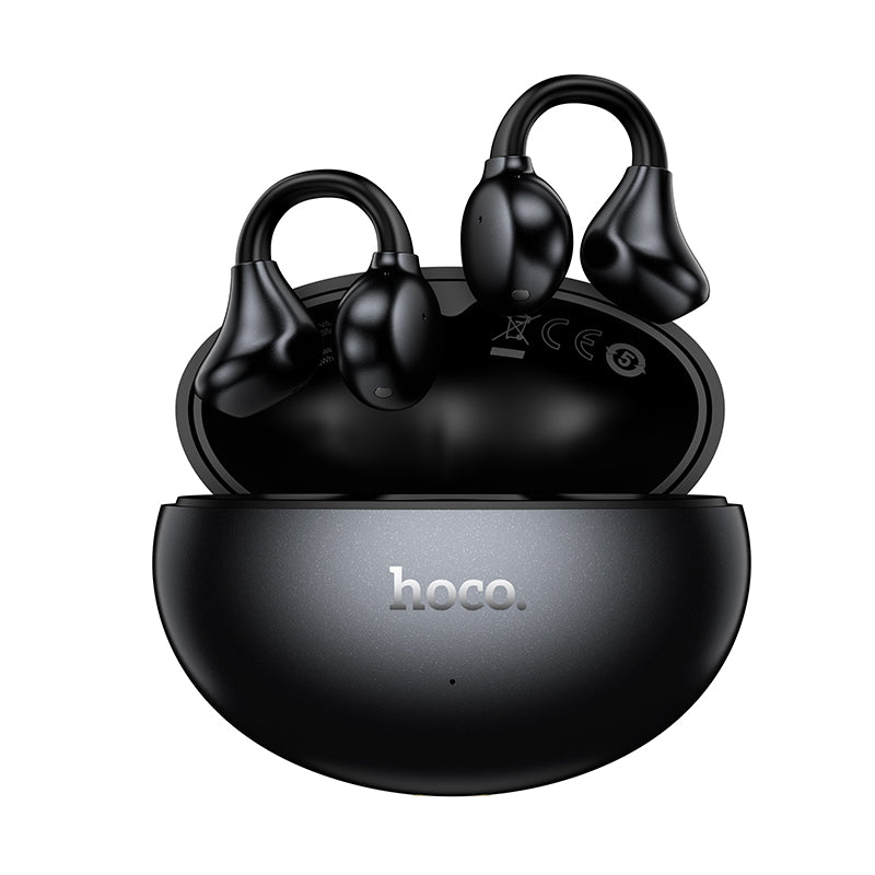 Hoco EA8 Open Ear Warm sound true wireless headset With App - Black