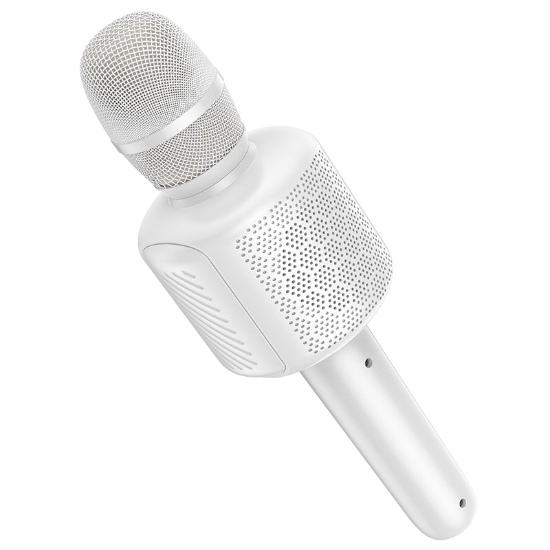 Hoco L24 Shine karaoke microphone - White