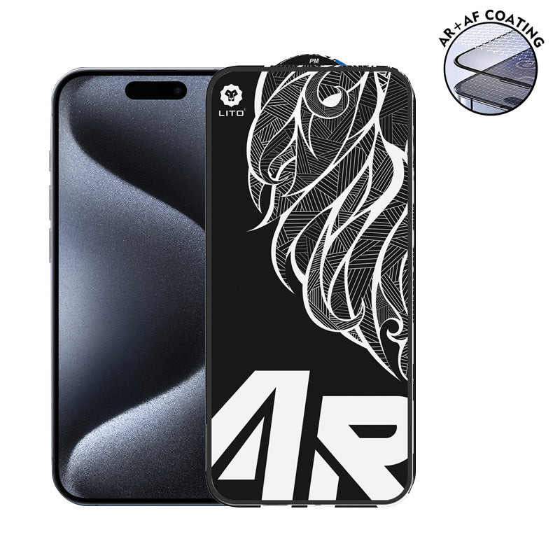 iPhone 16 LITO LDG008 D Ultra AR Full Glass Anti-reflection - Clear