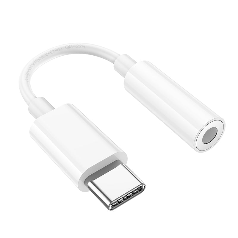 Hoco LS35 USB-C to 3.5mm digital audio converter - White