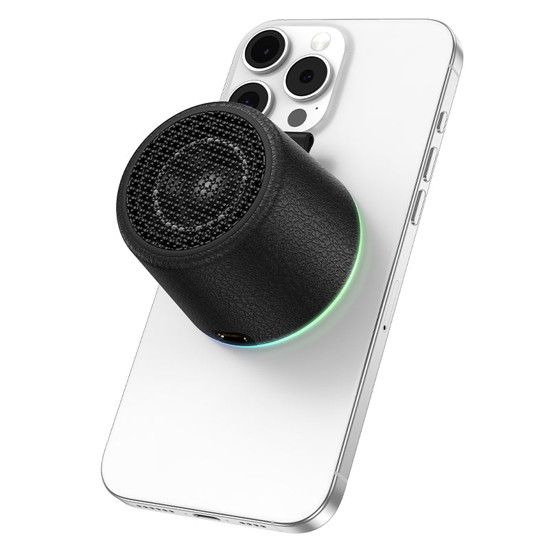 Hoco HC49 8W Shine magnetic Bluetooth speaker - Black