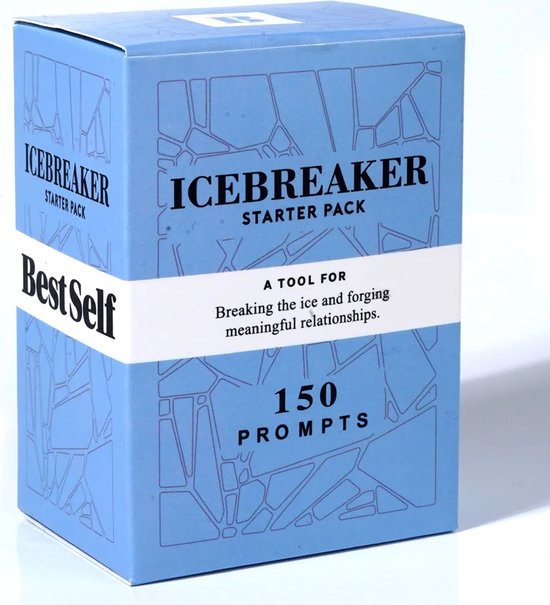 Icebreaker Starter Pack 150 Prompts front packaging