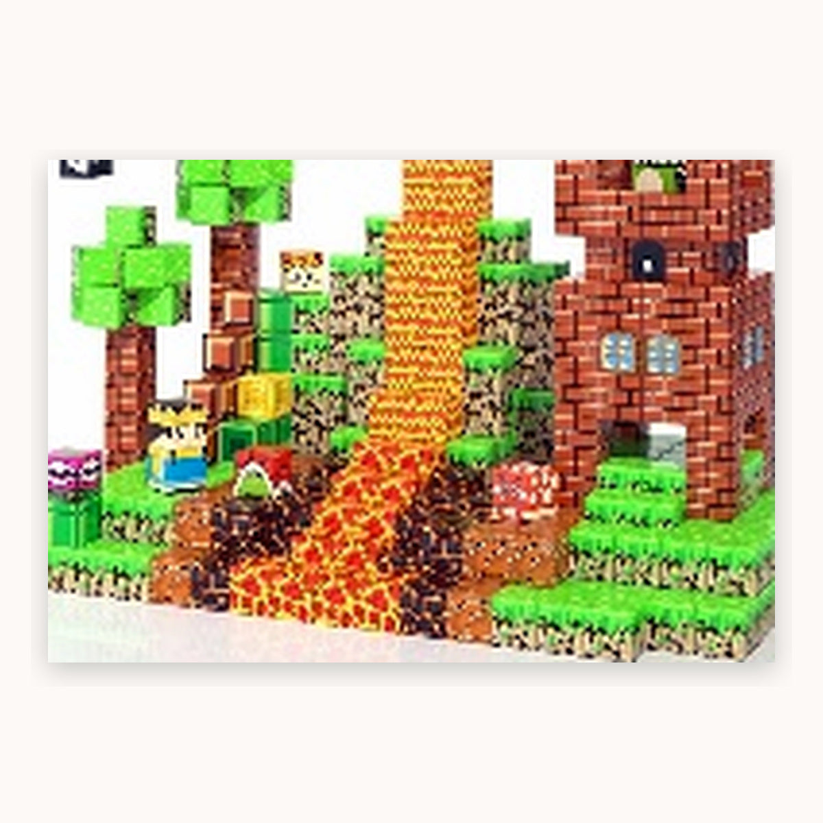 60 PCS Creative DIY Blocks - King's Fortress Theme