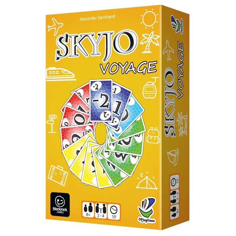 SKYJO Voyage compact game box