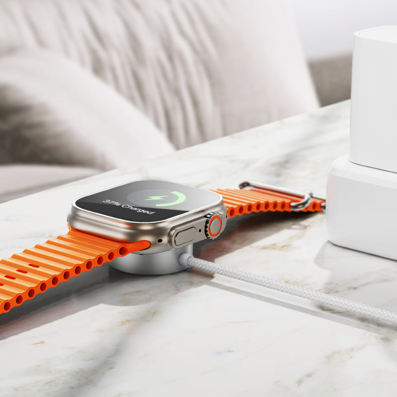 Hoco CW59 iWatch＆SAM watch wireless charger - White