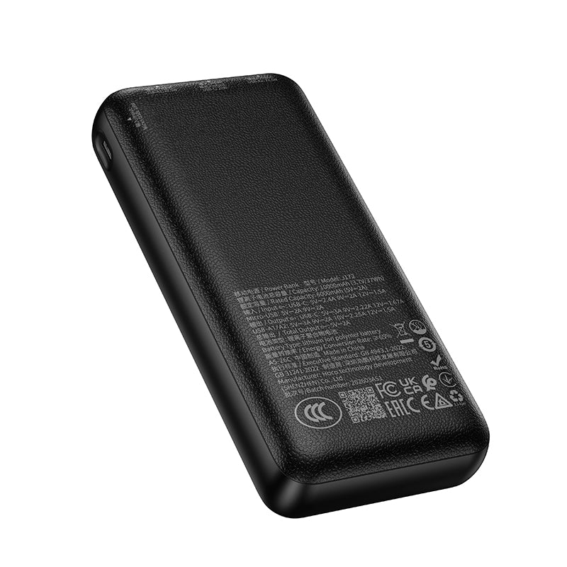 Hoco J172A CCC 20000mAh Precision 22.5W+PD20W fully compatible power bank - Black