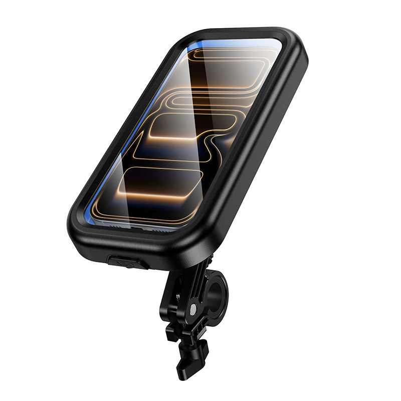 Hoco H95 Bendito waterproof riding holder bicycle motorcycle - Black