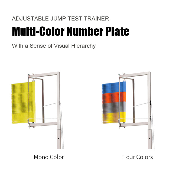 Floor Standing High Jump Training Equipment Vertical Test Jump Measurement Tester, Volleyball Spike Trainer Vertical Jump Tester Jump Measurement Test Stick Pole Tool,1.4-2.8M