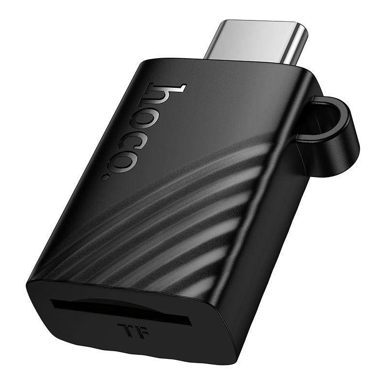 Hoco HB53 USB-C mini TF card reader 2.0 - Black