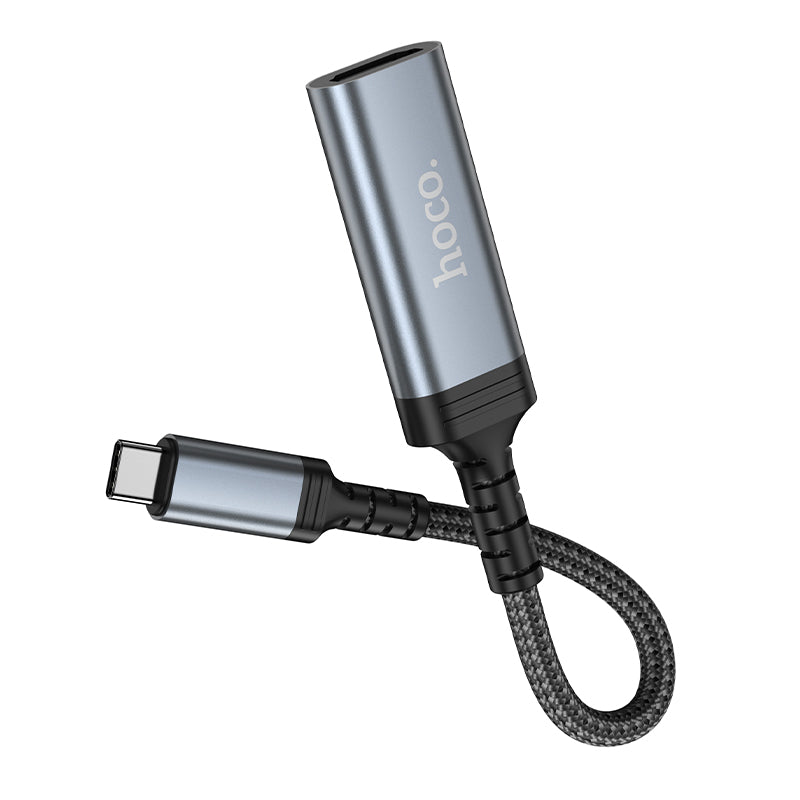 Hoco UA43A USB-C Male to HDMI Male Cable conversion cable - metal gray