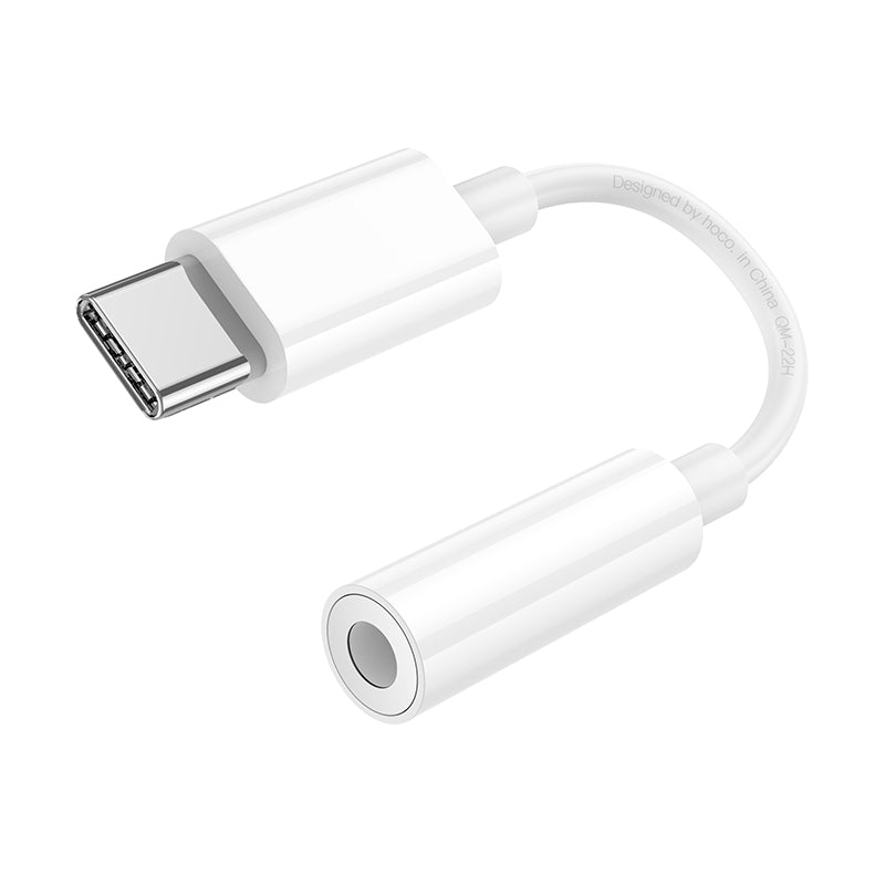 Hoco LS35 USB-C to 3.5mm digital audio converter - White