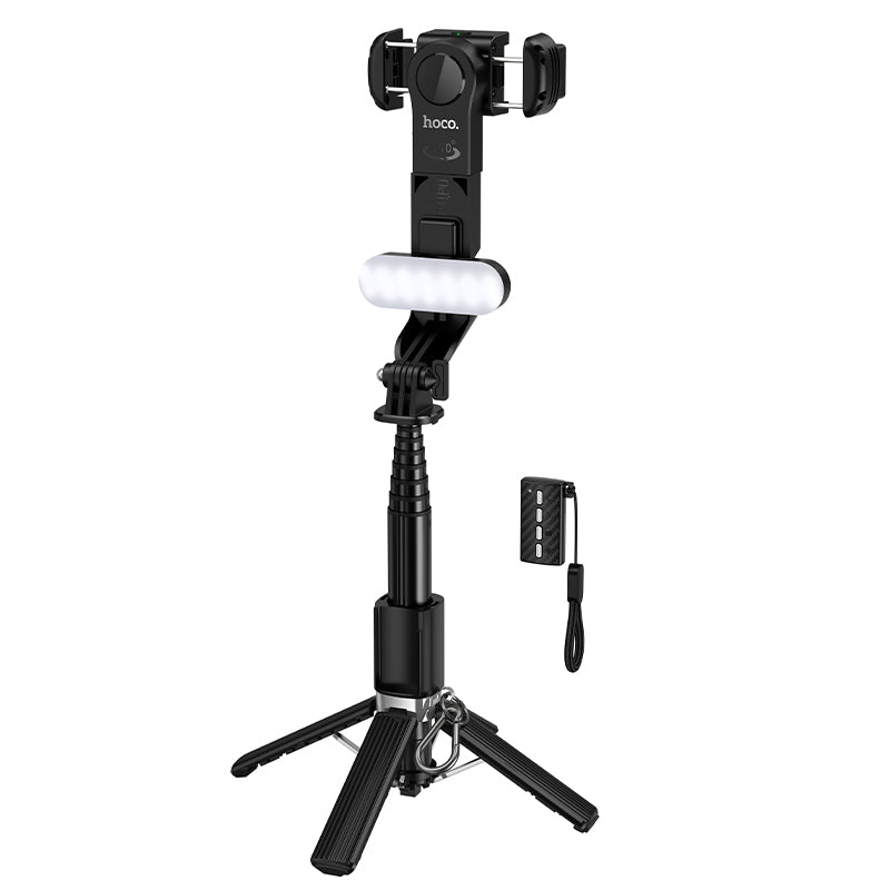 Hoco DYY06 Mini Gimbal 104cm handheld stabilizer selfie stick - Black