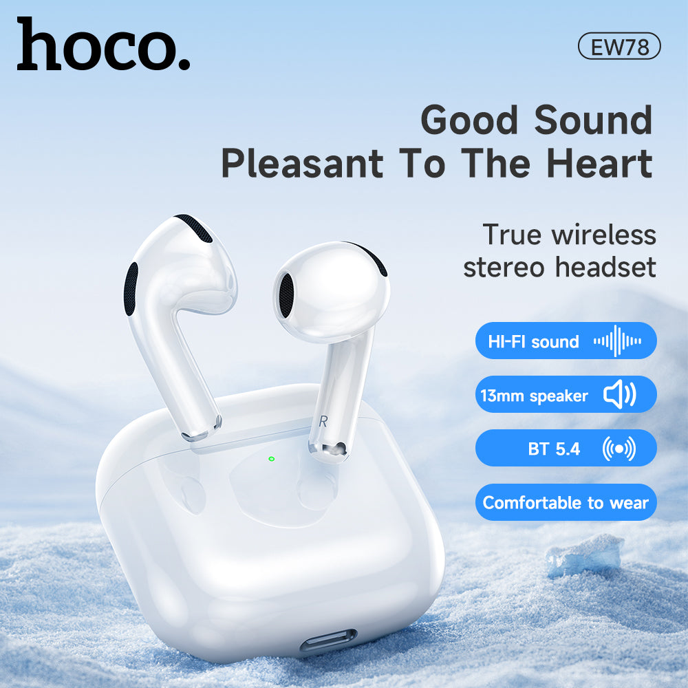 Hoco EW78 True wireless stereo earbuds - White