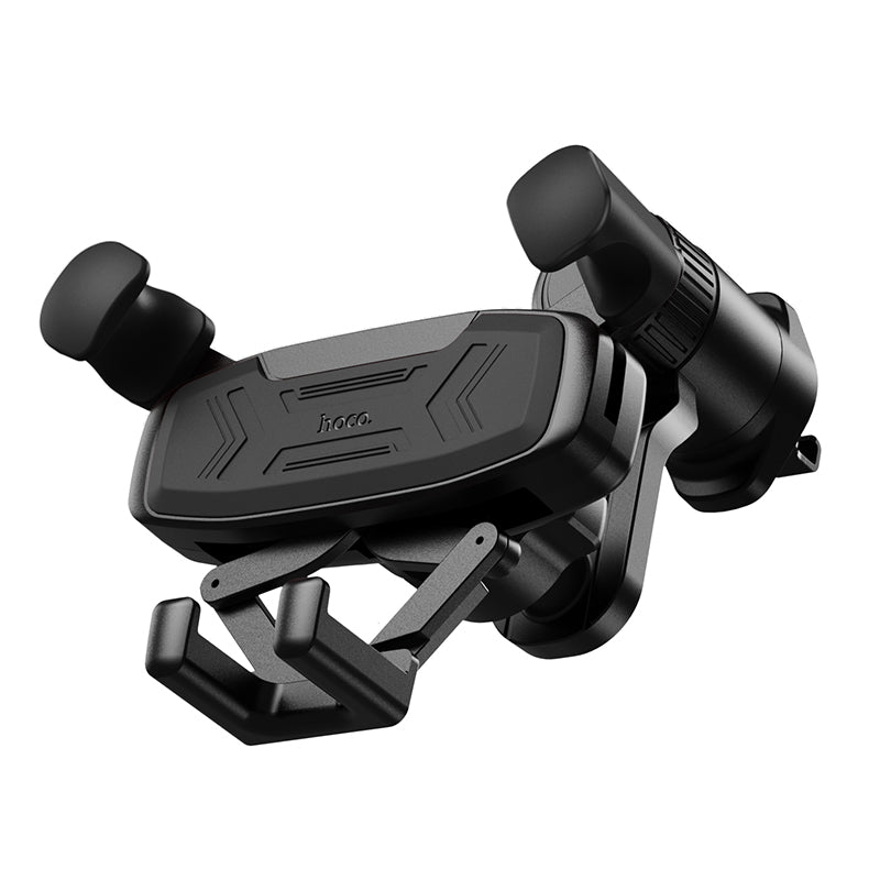 Hoco H66 Gamble gravity linkage car holder air outlet - Black