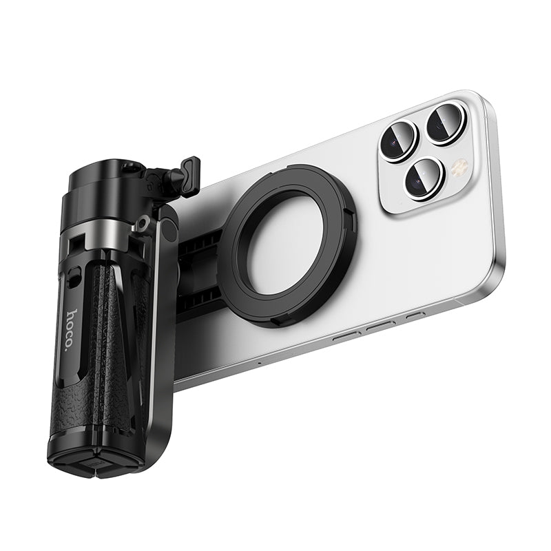 Hoco K27 Pro 48cm Magic mini live broadcast stand(pull clip+ma Prognetic focusing version) - Black