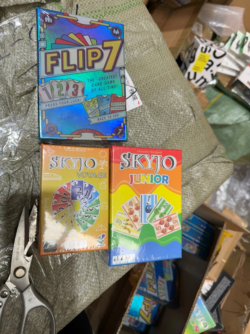 SKYJO Junior photographed in stock