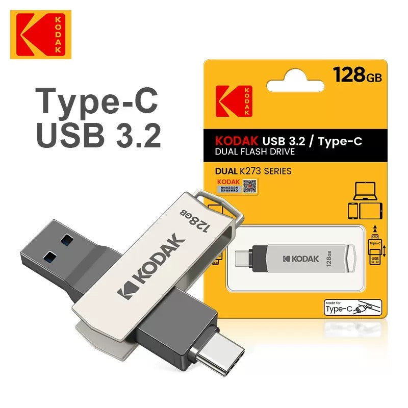 Kodak K273 128GB retail packaging