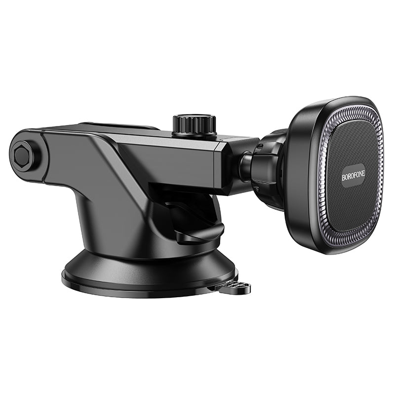BOROFONE BH97 Magnetic Centre-Console Car Phone Holder - Black Grey