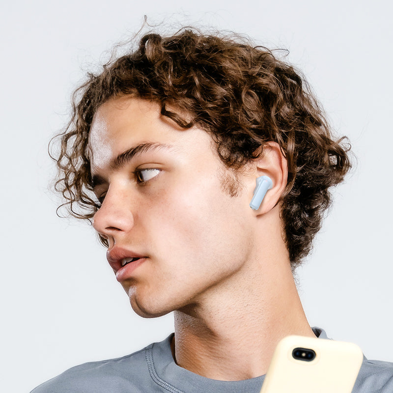 BOROFONE BW51 True Wireless Earbuds - Ice Blue