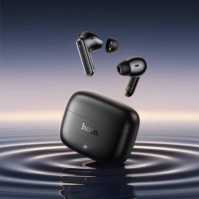 Hoco EQ32 7 Hours Astute wireless Bluetooth headset With App - Black