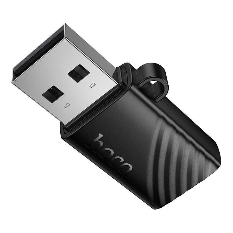 Hoco HB53 USB mini TF card reader 2.0 - Black