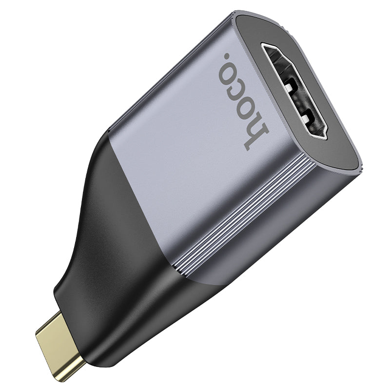 Hoco UA33 USB-C to HDMI adapter - metal grey