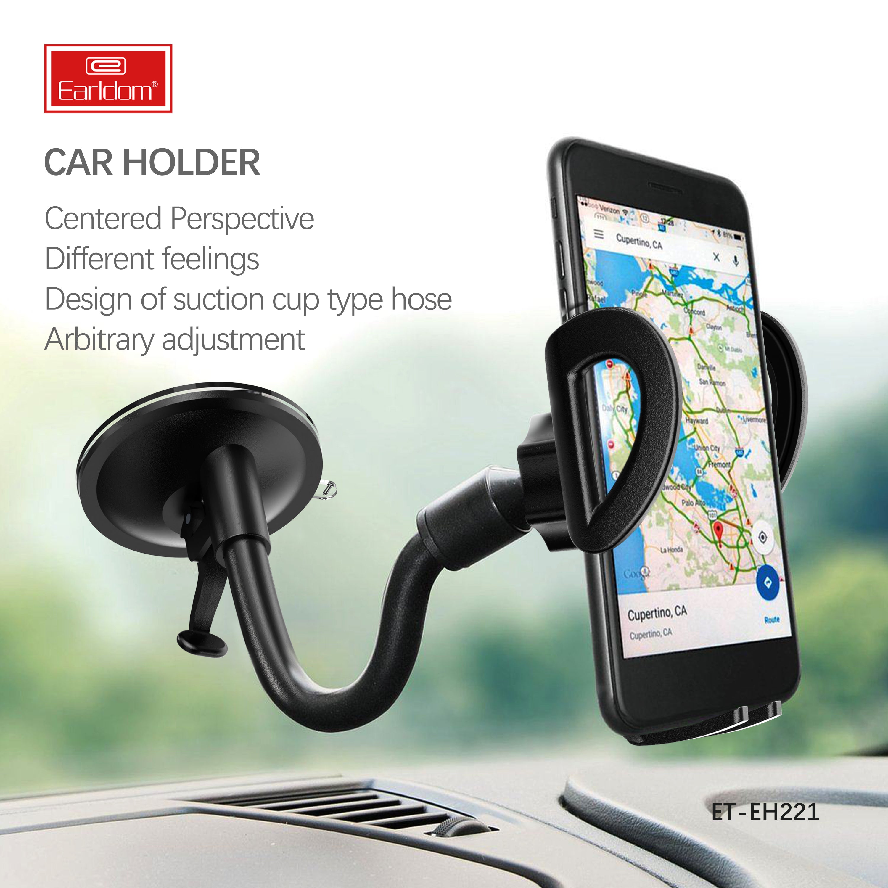 Long Arm Windshield Car Holder EH221