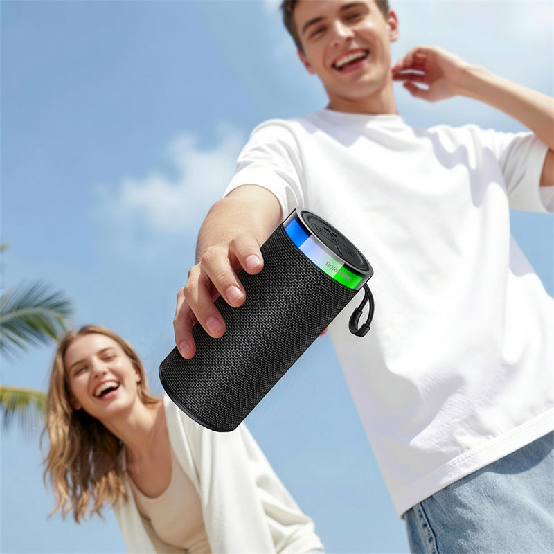 BOROFONE BR105 5Wx2 Loud BT speaker - dark gray