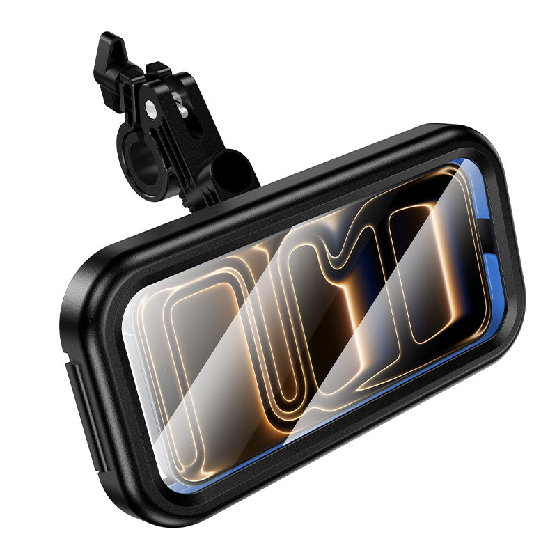 Hoco H95 Bendito waterproof riding holder bicycle motorcycle - Black