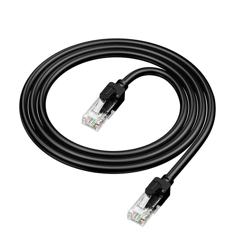 Hoco US14 Cat.6 Gigabit network cable L 3M - Black