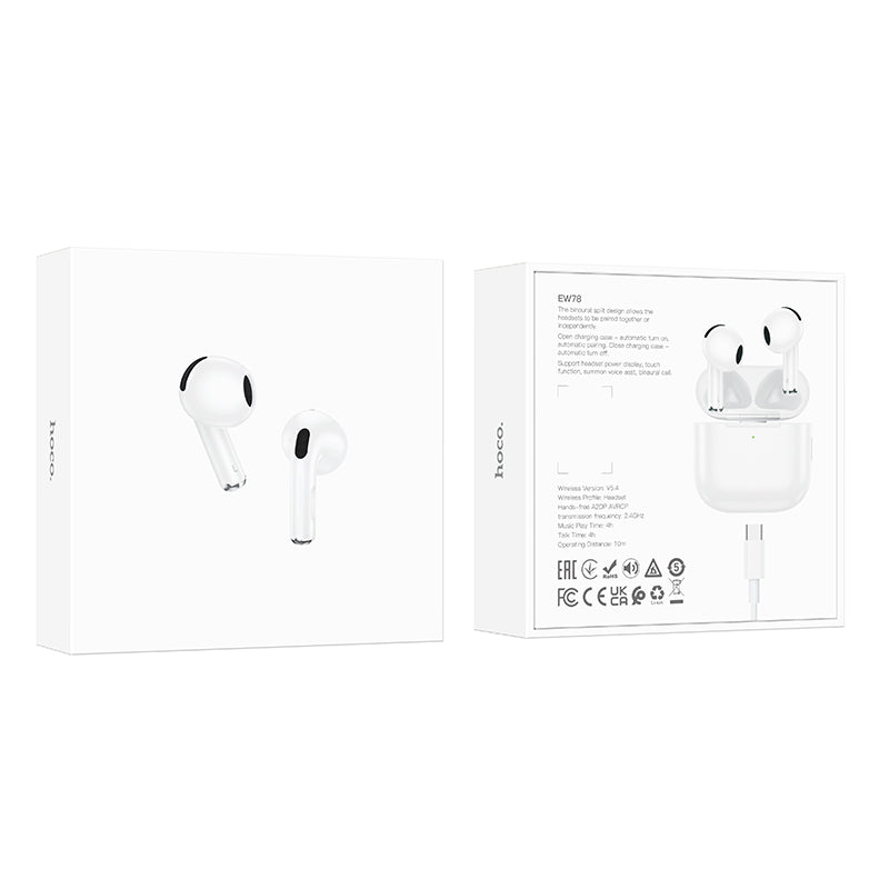Hoco EW78 True wireless stereo earbuds - White