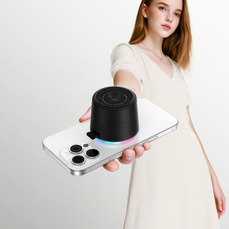 Hoco HC49 8W Shine magnetic Bluetooth speaker - Black