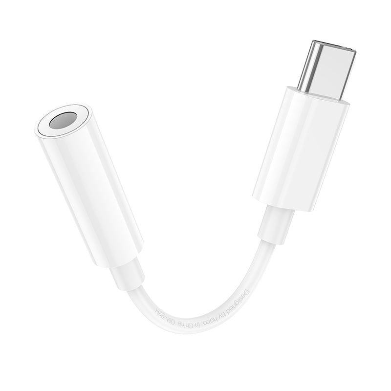 Hoco LS35 USB-C to 3.5mm digital audio converter - White