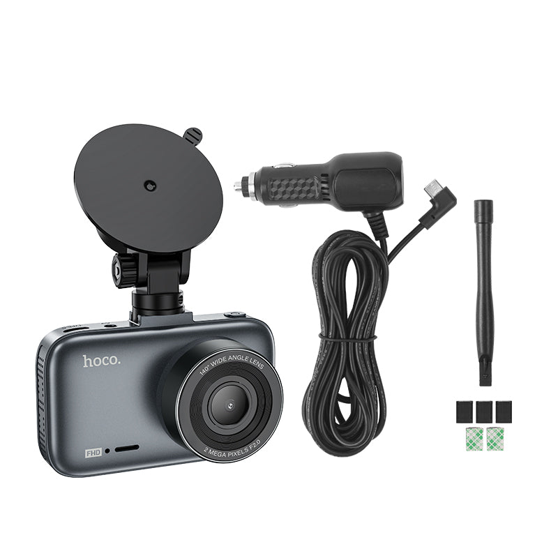 Hoco DV5 Driving recorder with 3-inch display - iron gray
