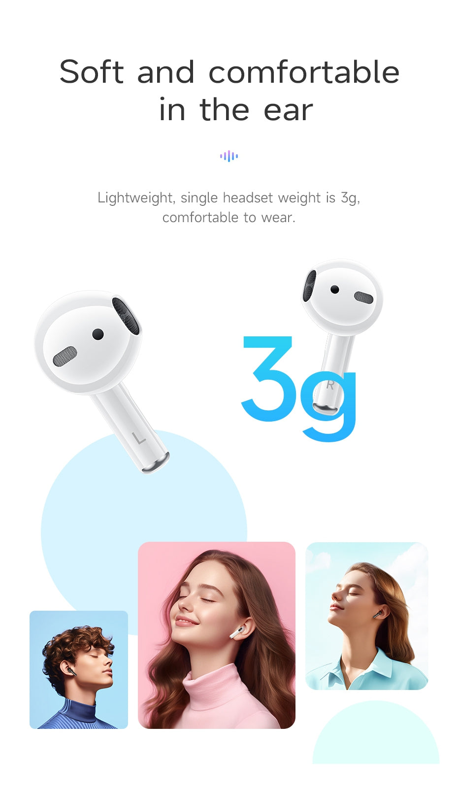 Hoco EW53 Lucky True Wireless Earphones - Black