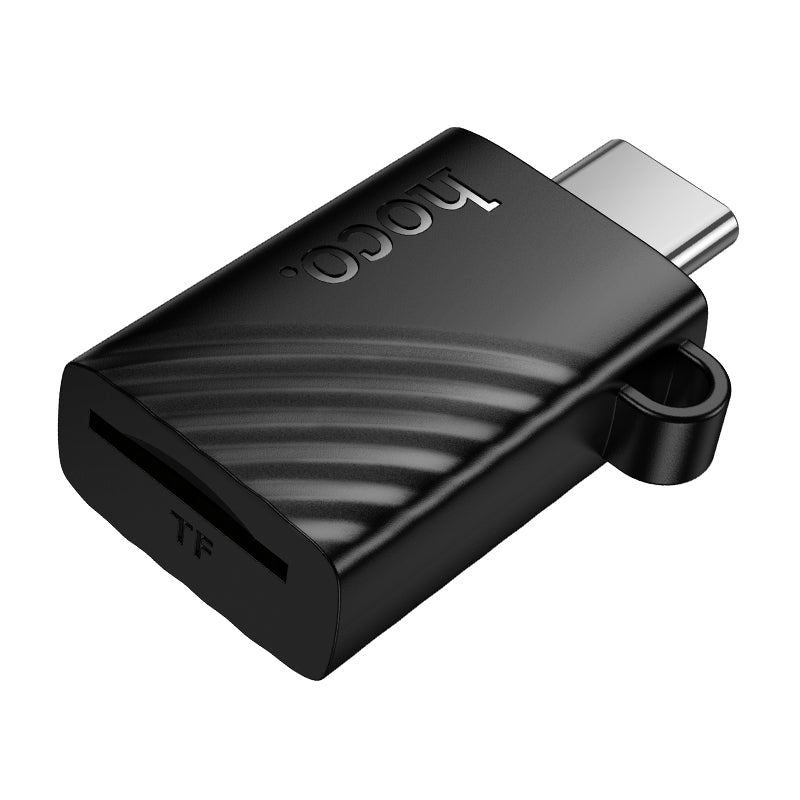 Hoco HB53 USB-C mini TF card reader 2.0 - Black
