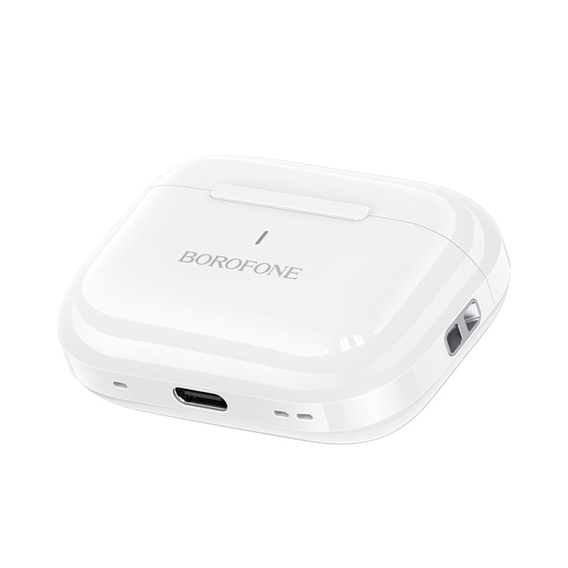 BOROFONE BW95 Cancion clip-on true wireless BT headset - White
