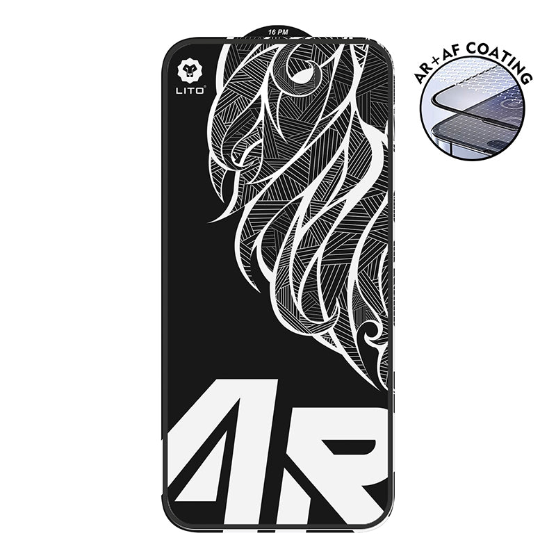 iPhone 16 LITO LDG008 D Ultra AR Full Glass Anti-reflection - Clear