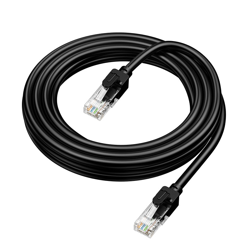Hoco US14 Cat.6 Gigabit network cable L 3M - Black