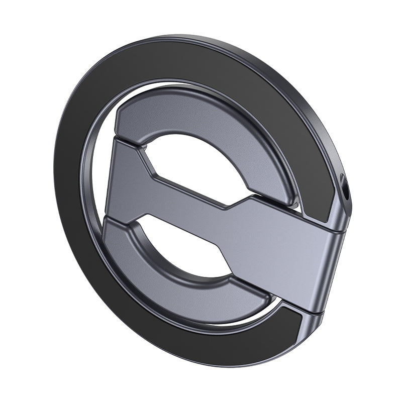 Hoco GH9 Double-ring double-sided magnetic ring holder - Gray