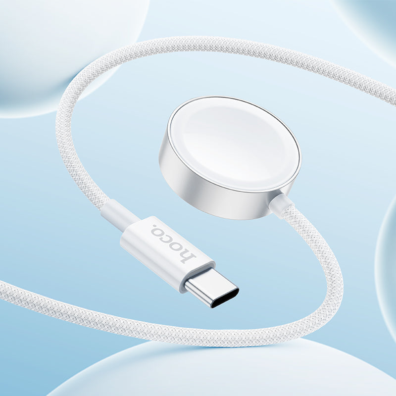 Hoco CW59 iWatch＆SAM watch wireless charger - White