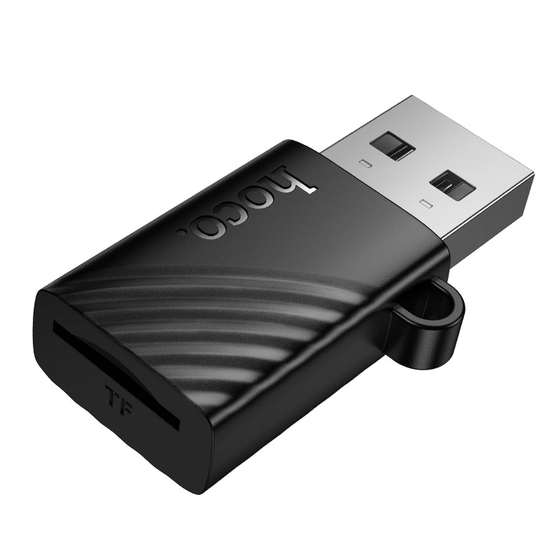 Hoco HB53 USB mini TF card reader 2.0 - Black