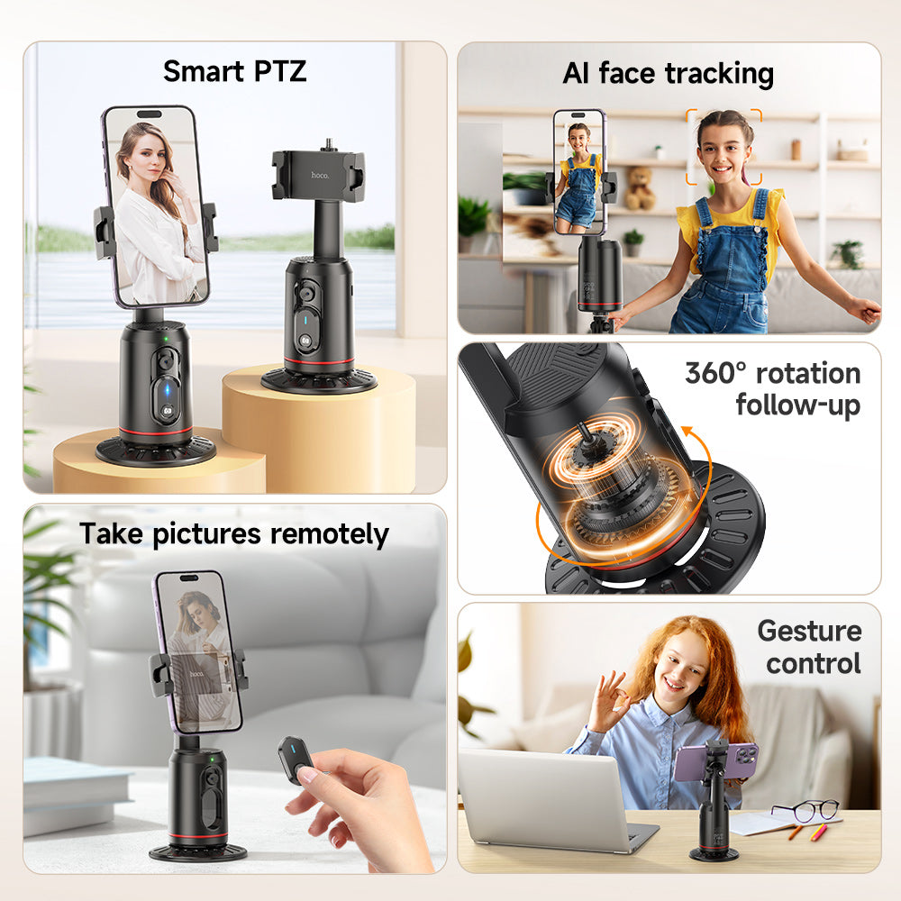 Hoco K23 Lotus smart PTZ - black
