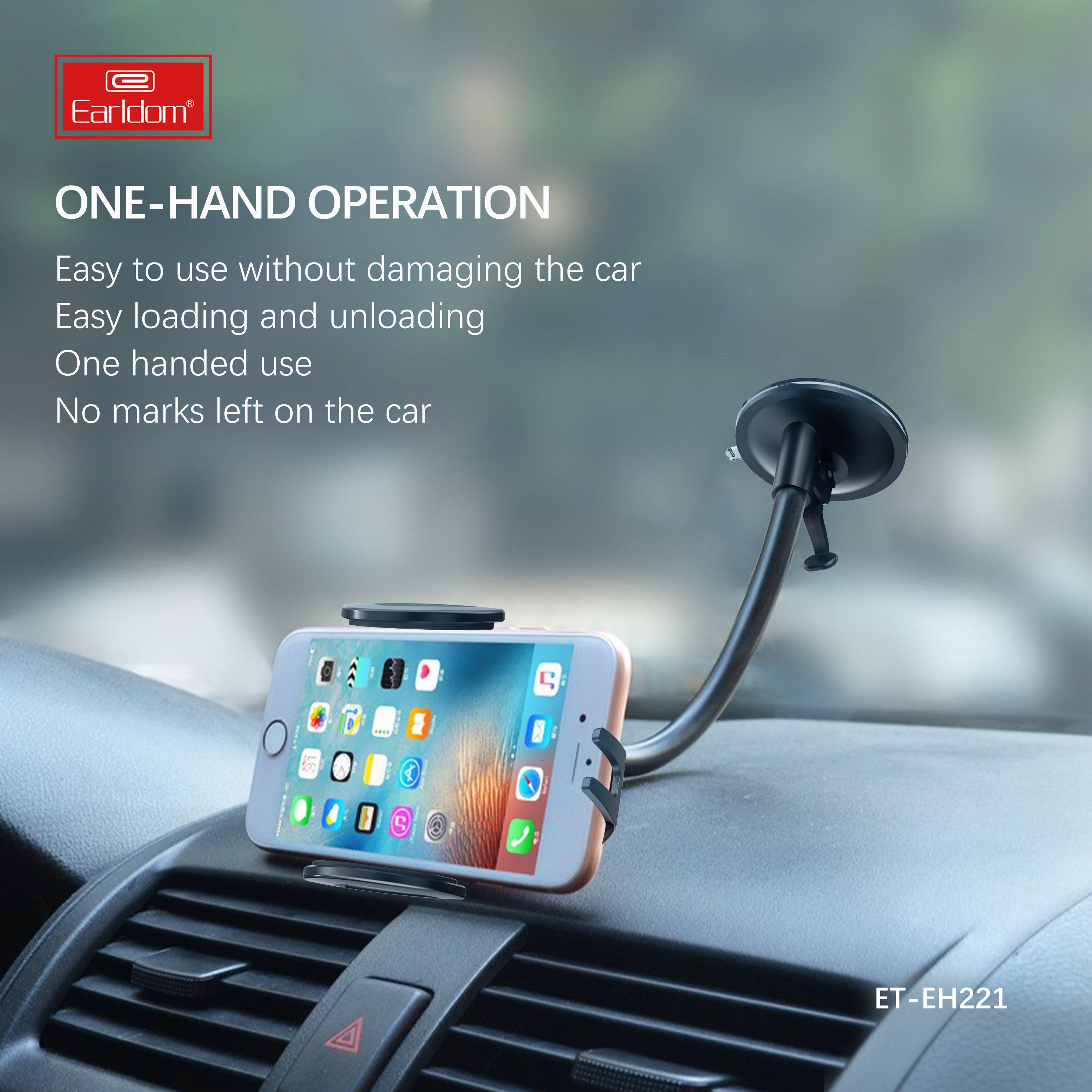 Long Arm Windshield Car Holder EH221