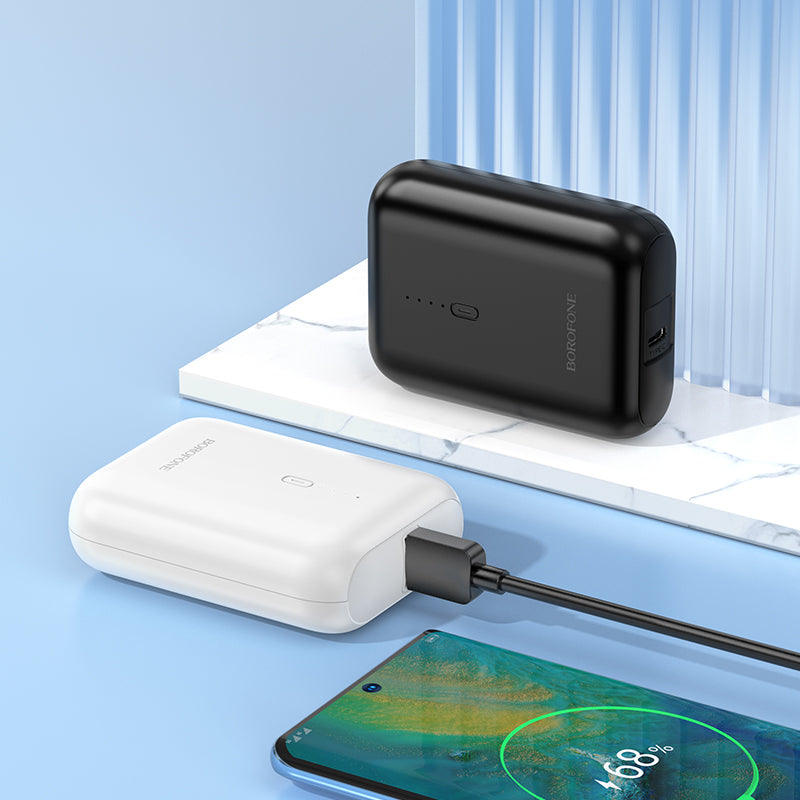 BOROFONE BJ81 5000mAh Compact Power Bank - Black