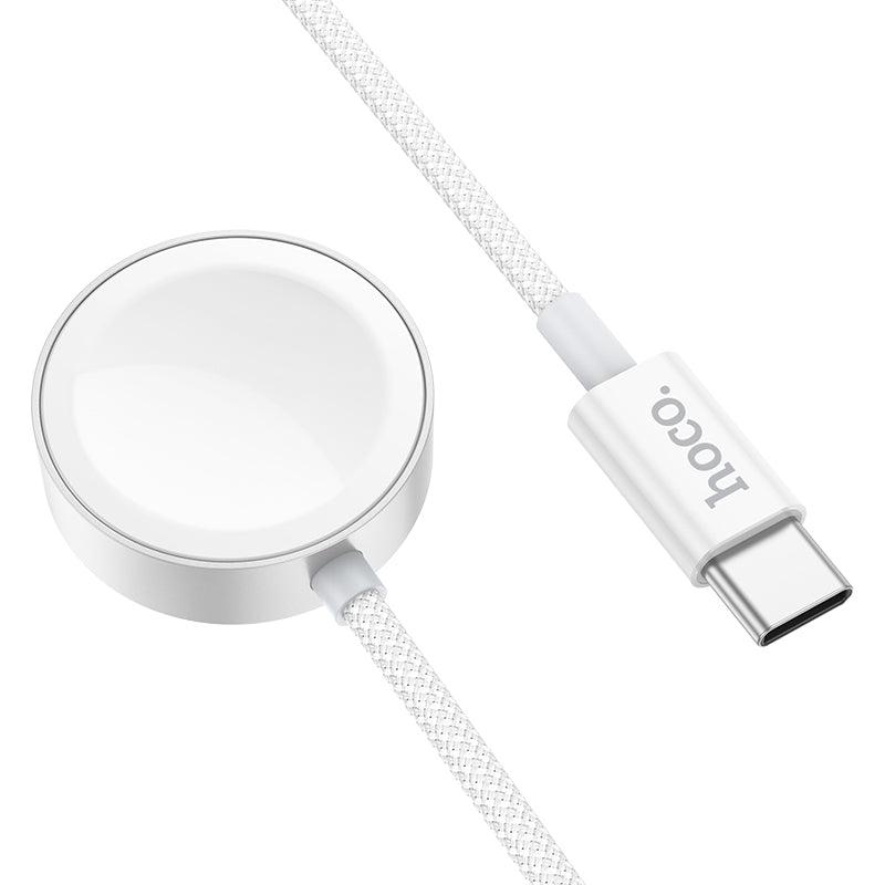 Hoco CW59 iWatch＆SAM watch wireless charger - White