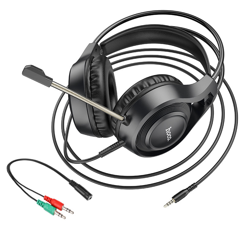 Hoco W106 Tiger gaming headset - Black