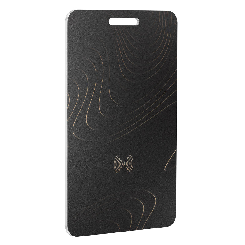 BOROFONE BC102 Wireless-Charging Card Tracker - Black
