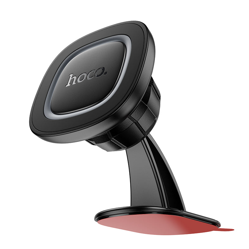Hoco H73 Crown magnetic car holder center console - black metal gray