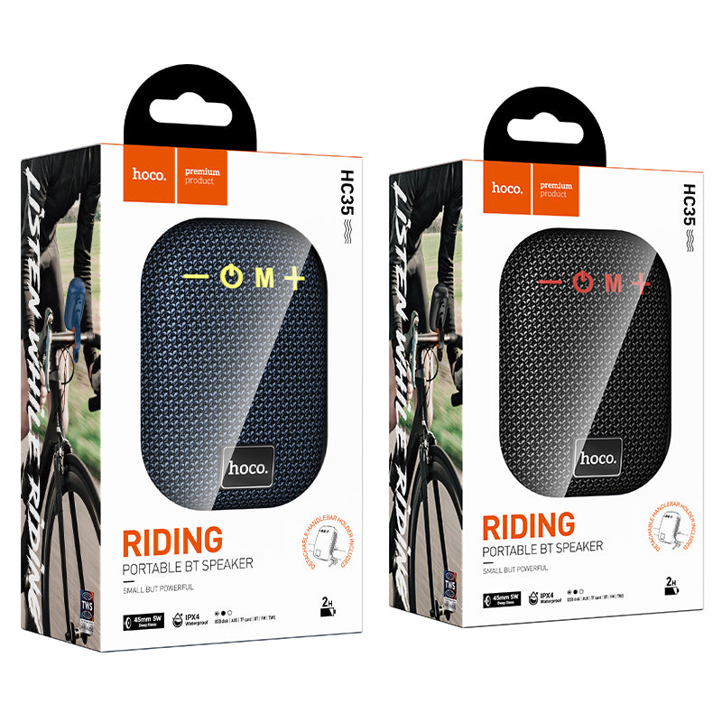 Hoco HC35 5W Fun outdoor riding BT speaker - Black